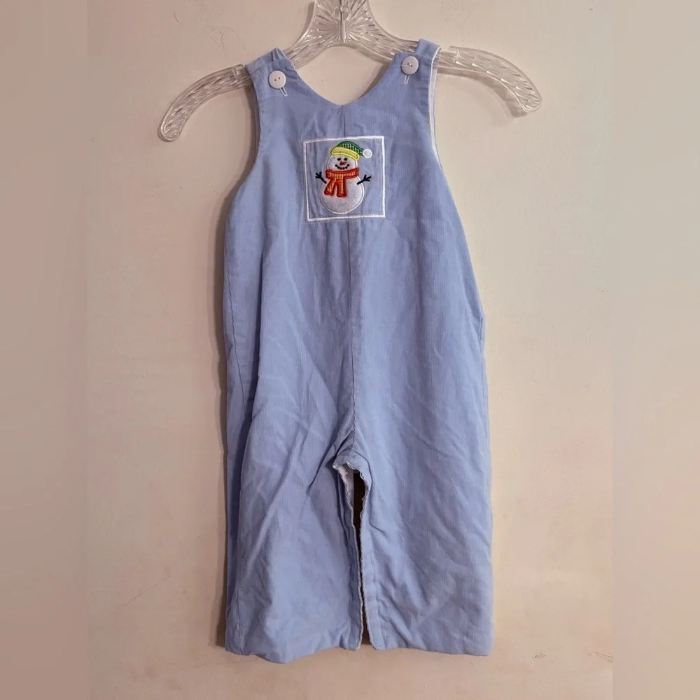 LIME GREEN KIDS Baby Christmas Outfit, Baby Boy Christmas OVERRALL 2T